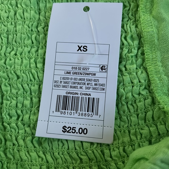 A New Day Lime Green Textured Top - Picture 6 of 8